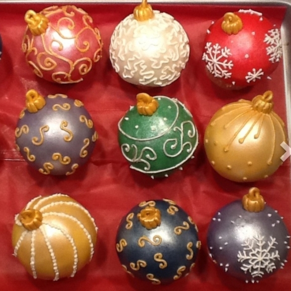 Christmas Ornaments Silicone Molds Make Hot Chocolate Cocoa Bombs, Mini  #1 - Picture 7 of 16